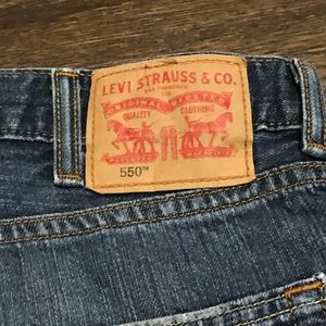 Levi’s 550 Blue Denim Jeans 40W x 36L